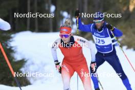 07.11.2024, Davos, Switzerland (SUI): Elisa Gasparin (SUI) - Biathlon training, snowfarming track, Davos (SUI). www.nordicfocus.com. © Manzoni/NordicFocus. Every downloaded picture is fee-liable.