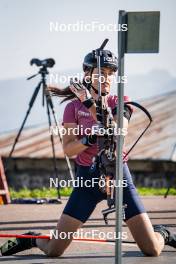 31.07.2024, Lavaze, Italy (ITA): Anna Juppe (AUT) - Biathlon summer training, Lavaze (ITA). www.nordicfocus.com. © Barbieri/NordicFocus. Every downloaded picture is fee-liable.