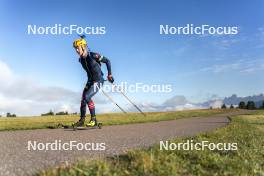 22.10.2024, Lavaze, Italy (ITA): Johannes Thingnes Boe (NOR) - Biathlon summer training, Lavaze (ITA). www.nordicfocus.com. © Vanzetta/NordicFocus. Every downloaded picture is fee-liable.