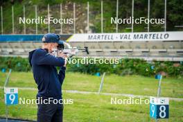 17.07.2024, Martell, Italy (ITA): Jonne Kahkonen (FIN) - Biathlon summer training, Martell (ITA). www.nordicfocus.com. © Barbieri/NordicFocus. Every downloaded picture is fee-liable.