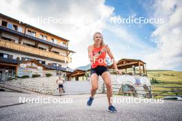 04.08.2024, Lavaze, Italy (ITA): Tamara Steiner (AUT) - Biathlon summer training, Lavaze (ITA). www.nordicfocus.com. © Barbieri/NordicFocus. Every downloaded picture is fee-liable.