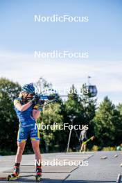 05.09.2024, Font-Romeu, France (FRA): Anna Karin Heijdenberg (SWE) - Biathlon summer training, Font-Romeu (FRA). www.nordicfocus.com. © Authamayou/NordicFocus. Every downloaded picture is fee-liable.