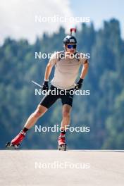 27.06.2024, Lavaze, Italy (ITA): Sturla Holm Laegreid (NOR) - Biathlon summer training, Lavaze (ITA). www.nordicfocus.com. © Barbieri/NordicFocus. Every downloaded picture is fee-liable.