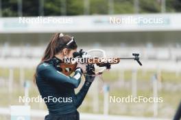 19.05.2024, Forni Avoltri, Italy (ITA): Beatrice Trabucchi (ITA) - Biathlon summer training, Forni Avoltri (ITA). www.nordicfocus.com. © Del Fabbro/NordicFocus. Every downloaded picture is fee-liable.