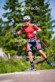 28.06.2024, Lavaze, Italy (ITA): Ingrid Landmark Tandrevold (NOR) - Biathlon summer training, Lavaze (ITA). www.nordicfocus.com. © Barbieri/NordicFocus. Every downloaded picture is fee-liable.