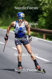 20.06.2024, Lavaze, Italy (ITA): Dorothea Wierer (ITA) - Biathlon summer training, Lavaze (ITA). www.nordicfocus.com. © Vanzetta/NordicFocus. Every downloaded picture is fee-liable.