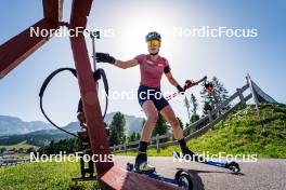 31.07.2024, Lavaze, Italy (ITA): Anna Juppe (AUT) - Biathlon summer training, Lavaze (ITA). www.nordicfocus.com. © Barbieri/NordicFocus. Every downloaded picture is fee-liable.