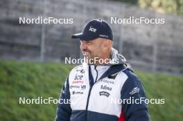 22.10.2024, Lavaze, Italy (ITA): Siegfried Mazet (FRA) - Biathlon summer training, Lavaze (ITA). www.nordicfocus.com. © Vanzetta/NordicFocus. Every downloaded picture is fee-liable.