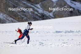 14.10.2024, Ramsau am Dachstein, Austria (AUT): Julia Simon (FRA) - Biathlon summer training, Dachsteinglacier, Ramsau am Dachstein (AUT). www.nordicfocus.com. © Manzoni/NordicFocus. Every downloaded picture is fee-liable.