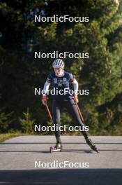 22.10.2024, Lavaze, Italy (ITA): Maren Hjelmeset Kirkeeide (NOR) - Biathlon summer training, Lavaze (ITA). www.nordicfocus.com. © Vanzetta/NordicFocus. Every downloaded picture is fee-liable.