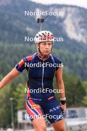 04.09.2024, Lenzerheide, Switzerland (SUI): Ingrid Landmark Tandrevold (NOR) - Biathlon summer training, Lenzerheide (SUI). www.nordicfocus.com. © Manzoni/NordicFocus. Every downloaded picture is fee-liable.