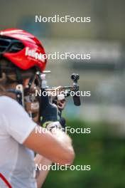 17.07.2024, Martell, Italy (ITA): Lisa Vittozzi (ITA) - Biathlon summer training, Martell (ITA). www.nordicfocus.com. © Barbieri/NordicFocus. Every downloaded picture is fee-liable.