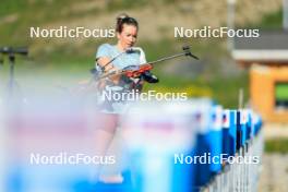 20.05.2024, Lenzerheide, Switzerland (SUI): Elisa Gasparin (SUI) - Biathlon summer training, Lenzerheide (SUI). www.nordicfocus.com. © Manzoni/NordicFocus. Every downloaded picture is fee-liable.