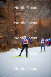 09.11.2024, Bessans, France (FRA): Oceane Michelon (FRA) - Biathlon summer training, Bessans (FRA). www.nordicfocus.com. © Authamayou/NordicFocus. Every downloaded picture is fee-liable.