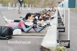 19.05.2024, Forni Avoltri, Italy (ITA): Rebecca Passler (ITA) - Biathlon summer training, Forni Avoltri (ITA). www.nordicfocus.com. © Del Fabbro/NordicFocus. Every downloaded picture is fee-liable.