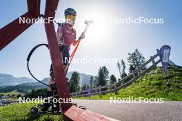 31.07.2024, Lavaze, Italy (ITA): Anna Juppe (AUT) - Biathlon summer training, Lavaze (ITA). www.nordicfocus.com. © Barbieri/NordicFocus. Every downloaded picture is fee-liable.