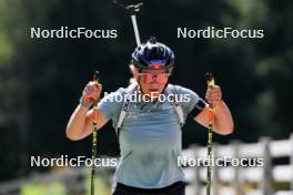 06.08.2024, Lenzerheide, Switzerland (SUI): Lea Meier (SUI) - Biathlon summer training, Lenzerheide (SUI). www.nordicfocus.com. © Manzoni/NordicFocus. Every downloaded picture is fee-liable.