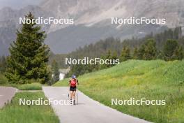 19.06.2024, Lavaze, Italy (ITA): Dorothea Wierer (ITA) - Biathlon summer training, Lavaze (ITA). www.nordicfocus.com. © Vanzetta/NordicFocus. Every downloaded picture is fee-liable.