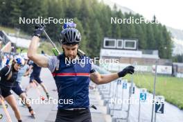 27.08.2024, Martell, Italy (ITA): Braunhofer Patrick (ITA) - Biathlon summer training, Martell (ITA). www.nordicfocus.com. © Vanzetta/NordicFocus. Every downloaded picture is fee-liable.