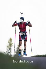 22.10.2024, Lavaze, Italy (ITA): Juni Arnekleiv (NOR) - Biathlon summer training, Lavaze (ITA). www.nordicfocus.com. © Vanzetta/NordicFocus. Every downloaded picture is fee-liable.