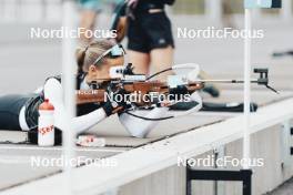 19.05.2024, Forni Avoltri, Italy (ITA): Hannah Auchentaller (ITA) - Biathlon summer training, Forni Avoltri (ITA). www.nordicfocus.com. © Del Fabbro/NordicFocus. Every downloaded picture is fee-liable.