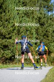 05.09.2024, Font-Romeu, France (FRA): Sara Andersson (SWE) - Biathlon summer training, Font-Romeu (FRA). www.nordicfocus.com. © Authamayou/NordicFocus. Every downloaded picture is fee-liable.