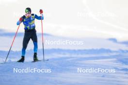 12.10.2024, Ramsau am Dachstein, Austria (AUT): Dmytro Pidruchnyi (UKR) - Biathlon summer training, Dachsteinglacier, Ramsau am Dachstein (AUT). www.nordicfocus.com. © Manzoni/NordicFocus. Every downloaded picture is fee-liable.