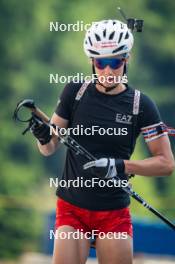 17.07.2024, Martell, Italy (ITA): Michela Carrara (ITA) - Biathlon summer training, Martell (ITA). www.nordicfocus.com. © Barbieri/NordicFocus. Every downloaded picture is fee-liable.