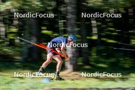 05.09.2024, Font-Romeu, France (FRA): Martin Ponsiluoma (SWE) - Biathlon summer training, Font-Romeu (FRA). www.nordicfocus.com. © Authamayou/NordicFocus. Every downloaded picture is fee-liable.