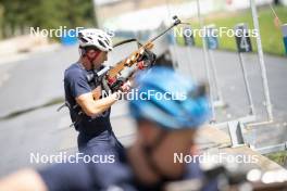 26.08.2024, Martell, Italy (ITA): Didier Bionaz (ITA) - Biathlon summer training, Martell (ITA). www.nordicfocus.com. © Vanzetta/NordicFocus. Every downloaded picture is fee-liable.