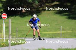 15.07.2024, Lenzerheide, Switzerland (SUI): Vaclav Cervenka (USA) - Biathlon summer training, Lenzerheide (SUI). www.nordicfocus.com. © Manzoni/NordicFocus. Every downloaded picture is fee-liable.