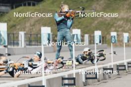 19.05.2024, Forni Avoltri, Italy (ITA): Michela Carrara (ITA) - Biathlon summer training, Forni Avoltri (ITA). www.nordicfocus.com. © Del Fabbro/NordicFocus. Every downloaded picture is fee-liable.