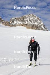 14.10.2024, Ramsau am Dachstein, Austria (AUT): Lou Jeanmonnot (FRA) - Biathlon summer training, Dachsteinglacier, Ramsau am Dachstein (AUT). www.nordicfocus.com. © Manzoni/NordicFocus. Every downloaded picture is fee-liable.