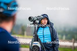 15.06.2024, Lavaze, Italy (ITA): Johan Hagstrom (SWE) - Biathlon summer training, Lavaze (ITA). www.nordicfocus.com. © Barbieri/NordicFocus. Every downloaded picture is fee-liable.