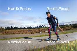 22.10.2024, Lavaze, Italy (ITA): Vetle Sjaastad Christiansen (NOR) - Biathlon summer training, Lavaze (ITA). www.nordicfocus.com. © Vanzetta/NordicFocus. Every downloaded picture is fee-liable.