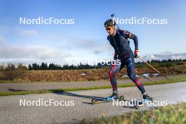 22.10.2024, Lavaze, Italy (ITA): Vetle Sjaastad Christiansen (NOR) - Biathlon summer training, Lavaze (ITA). www.nordicfocus.com. © Vanzetta/NordicFocus. Every downloaded picture is fee-liable.