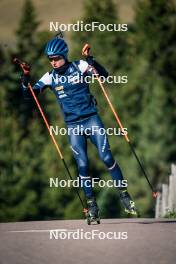 29.09.2024, Lavaze, Italy (ITA): Lukas Hofer (ITA) - Biathlon summer training, Lavaze (ITA). www.nordicfocus.com. © Barbieri/NordicFocus. Every downloaded picture is fee-liable.