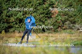 05.09.2024, Font-Romeu, France (FRA): Sebastian Samuelsson (SWE) - Biathlon summer training, Font-Romeu (FRA). www.nordicfocus.com. © Authamayou/NordicFocus. Every downloaded picture is fee-liable.