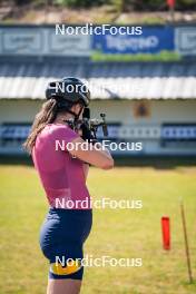 31.07.2024, Lavaze, Italy (ITA): Anna Juppe (AUT) - Biathlon summer training, Lavaze (ITA). www.nordicfocus.com. © Barbieri/NordicFocus. Every downloaded picture is fee-liable.