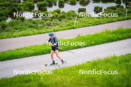 15.06.2024, Lavaze, Italy (ITA): Sara Andersson (SWE) - Biathlon summer training, Lavaze (ITA). www.nordicfocus.com. © Barbieri/NordicFocus. Every downloaded picture is fee-liable.