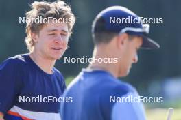 18.07.2024, Lenzerheide, Switzerland (SUI): Campbell Wright (NZL) - Biathlon summer training, Lenzerheide (SUI). www.nordicfocus.com. © Manzoni/NordicFocus. Every downloaded picture is fee-liable.