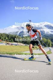 15.09.2024, Lenzerheide, Switzerland (SUI): Antonin Guigonnat (FRA) - Sommer Nordic Event 2024, Sommer Biathlon Cup, Lenzerheide (SUI). www.nordicfocus.com. © Manzoni/NordicFocus. Every downloaded picture is fee-liable.