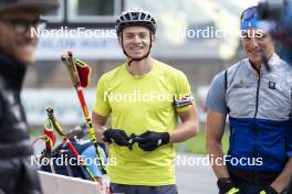 27.08.2024, Martell, Italy (ITA): Elia Zeni (ITA) - Biathlon summer training, Martell (ITA). www.nordicfocus.com. © Vanzetta/NordicFocus. Every downloaded picture is fee-liable.