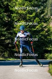 29.09.2024, Lavaze, Italy (ITA): Lukas Hofer (ITA) - Biathlon summer training, Lavaze (ITA). www.nordicfocus.com. © Barbieri/NordicFocus. Every downloaded picture is fee-liable.