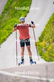 27.06.2024, Lavaze, Italy (ITA): Juni Arnekleiv (NOR) - Biathlon summer training, Lavaze (ITA). www.nordicfocus.com. © Barbieri/NordicFocus. Every downloaded picture is fee-liable.