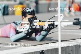 19.05.2024, Forni Avoltri, Italy (ITA): Rebecca Passler (ITA) - Biathlon summer training, Forni Avoltri (ITA). www.nordicfocus.com. © Del Fabbro/NordicFocus. Every downloaded picture is fee-liable.