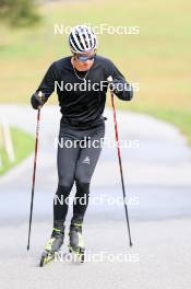 10.09.2024, Lenzerheide, Switzerland (SUI): Niklas Hartweg (SUI) - Biathlon summer training, Lenzerheide (SUI). www.nordicfocus.com. © Manzoni/NordicFocus. Every downloaded picture is fee-liable.