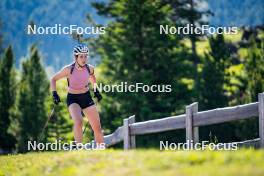 28.06.2024, Lavaze, Italy (ITA): Ida Lien (NOR) - Biathlon summer training, Lavaze (ITA). www.nordicfocus.com. © Barbieri/NordicFocus. Every downloaded picture is fee-liable.