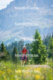 28.06.2024, Lavaze, Italy (ITA): Ingrid Landmark Tandrevold (NOR) - Biathlon summer training, Lavaze (ITA). www.nordicfocus.com. © Barbieri/NordicFocus. Every downloaded picture is fee-liable.