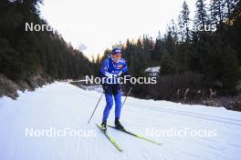 07.11.2024, Davos, Switzerland (SUI): Lisa Theresa Hauser (AUT) - Biathlon training, snowfarming track, Davos (SUI). www.nordicfocus.com. © Manzoni/NordicFocus. Every downloaded picture is fee-liable.